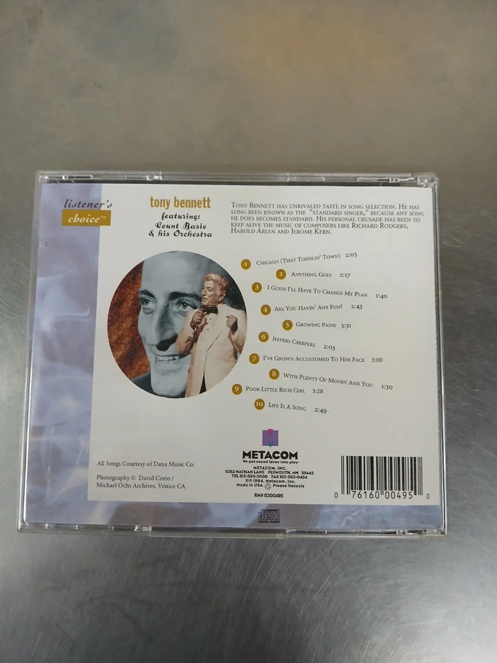 LISTENERS CHOICE TONY BENNETT Tony Bennett (CD) - Image 2 of 3