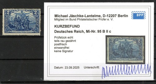 Dr-Germany 95BIIc Color MNH Unstamped BPP Befund (DA8450