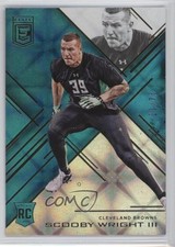 2016 Donruss Elite Elite Rookies Teal 22/75 Scooby Wright III #160 fm0