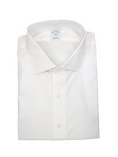 Brooks Brothers Regular Non-Iron All Cotton 18-36/37 English Collar White