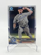 2018 BOWMAN CHROME DRAFT KRIS BUBIC RC #BDC-39 KC ROYALS 1ST