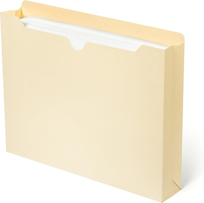 50 File Jackets, Letter Size, 2'' Expansion, Manila | Expandable File Jacket, Rei