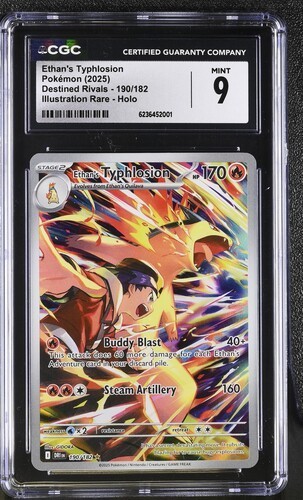 Ethan's Typhlosion graded CGC 9 for sale on eBay