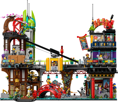 LEGO NINJAGO: Ninjago City Markets (71799) Building Set 21