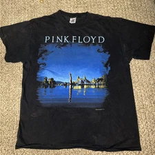 Vintage 1992 Pink Floyd Wish You Were Here Brockum Concert Tour Shirt Size L Lg