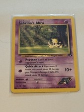 Sabrina's Abra Common Gym Challenge 94/132 LP on eBay