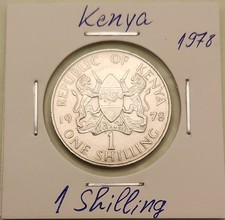 Kenya coin,  1 Shilling,  1978