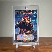 Quinshon Judkins Cracked Ice Autograph Trading Card - Certified on Back 🏈