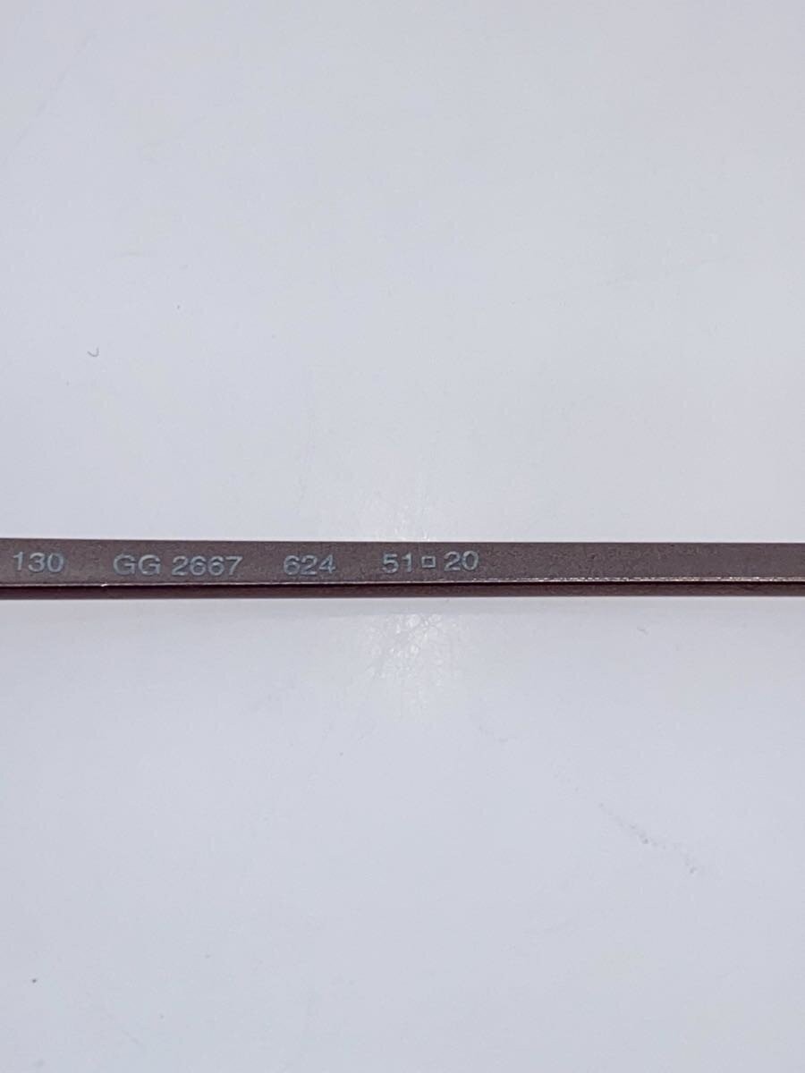 GUCCI Sunglasses Metal BEG Women s GG2667 thumbnail 5