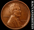 1912-S Lincoln Wheat Cent - Scarce  Extra Fine  Semi-key  Better Date  #J8647