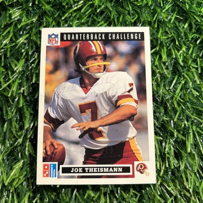 1991 Domino's The Quarterbacks Joe Theismann Washington Redskins #44 F26
