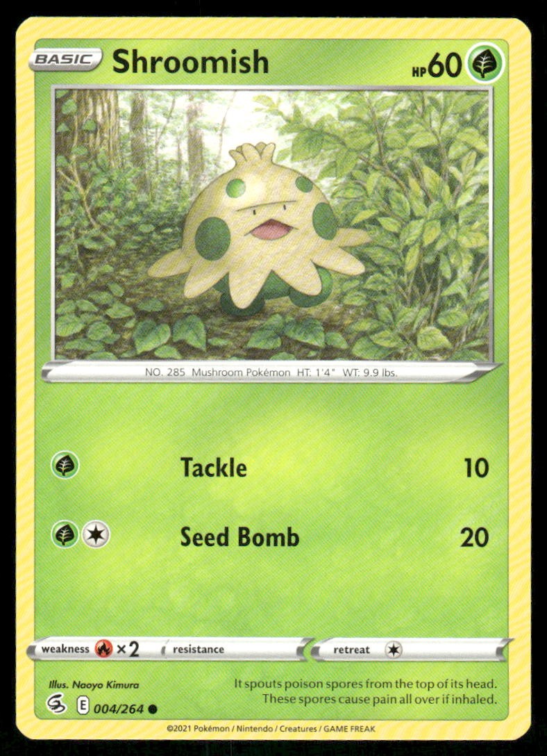 Shroomish 004/264 - Fusion Strike - Common NM