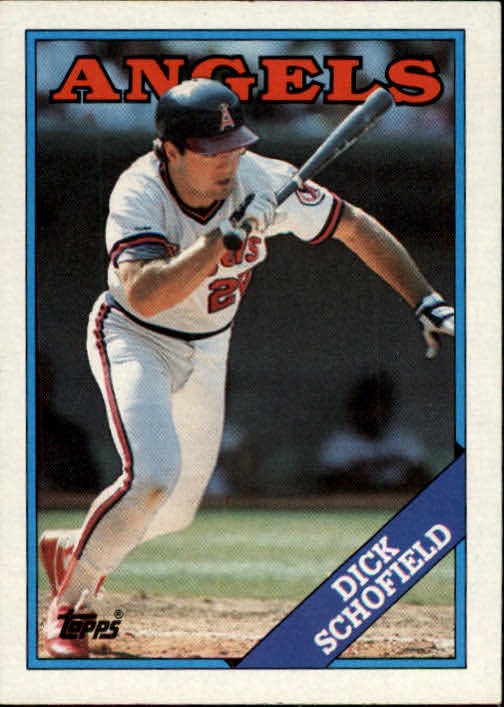 1988 Topps #43 Dick Schofield - BB