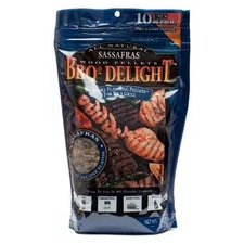 BBQr's Delight Sassafras Natural Wood Grilling Smoking Pellets - 1 Lb Bag