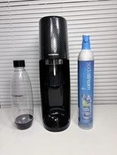 SodaStream SPT-001 Soda Maker + 1 FULL CO2 Cylinder + 1 SodaStream Bottle