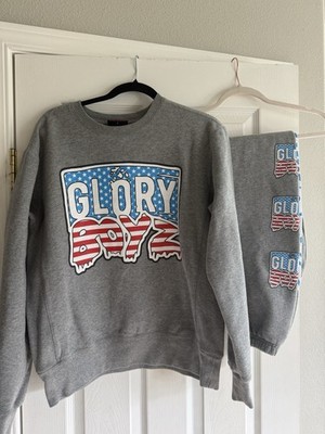 GloGang Glory Boyz Sweatsuit - Includes Pants and Crew Neck Sweatshirt Size S