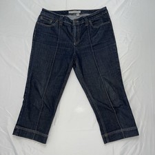 Chico s Platinum Denim Jeans Capri Chico s Size 1 US Size M/8