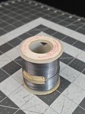 Vintage Solder Roll 38/62 Water Non Activated 0.070 Dia 1lb Net Rosin Core Hobby