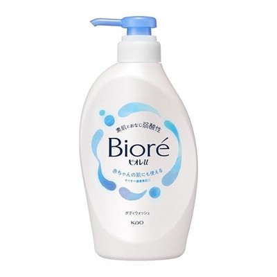 Biore U Body Soap Pump 450ml Mildly Acidic Suitable for Baby Skin Japan