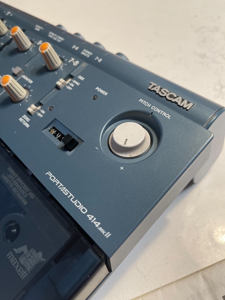 TASCAM Portastudio 414MKII 4-track Cassette Recorder for TASCAM Portastudio 414MKII 4-track Cassette Recorder for