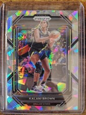2023 Panini WNBA Prizm Kalani Brown Cracked Ice Prizm #22 Dallas Wings
