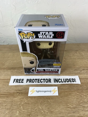 Vel Sartha Funko Pop #554 Star Wars WinterCon 2022 Vaulted NEAR MINT