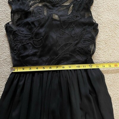 ASOS Long Black Cocktail Evening Wedding Bridesmaid Elegant Dress | eBay