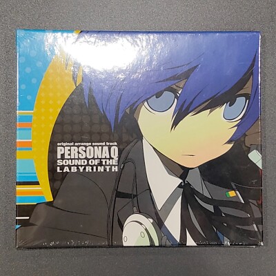 Persona Q Sound of the Labyrinth Original Arrange Sound Track Musik CD ATLUS