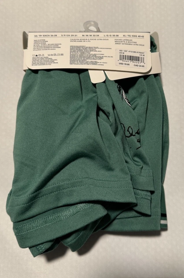 Boxers de Navidad Snoopy para Hombres Medianos American Eagle Bolsillo Verde Foto 3 de 4