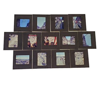 13/Lot 1970s Royal Gorge Bridge 35mm Film Slide Colorado Mountains Train Sights