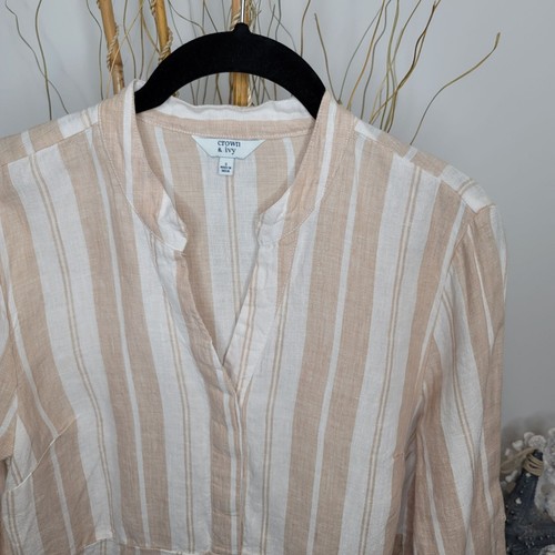 Crown & Ivy Blouse Womens Small - Picture 3 of 7