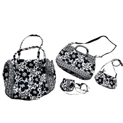 Vera Bradley mehrteilig 4 im Ruhestand Tag und Nacht Seesack Schulter Umhängetasche