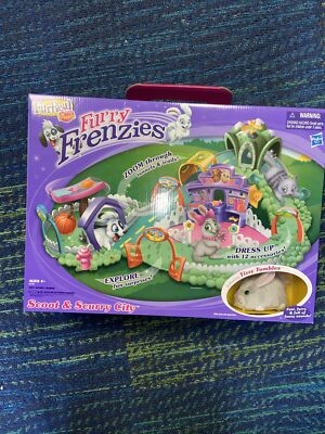 NEW 2010 Hasbro FurReal Furry Frenzies Scoot & Scurry City Set Tizzy # 20728