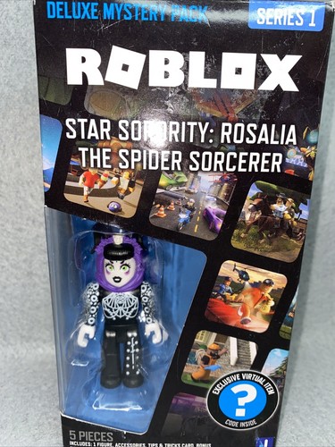 Roblox Deluxe Mystery Pack Code Series 1 STAR SORORITY ROSALIA SPIDER SORCERER - 第 2/8 張圖片