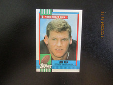 JEFF ALM OILERS 1990 TOPPS DRAFT PICK ROOKIE CARD  #211. rookie card picture
