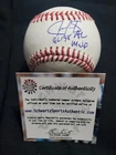 JUAN GONZALEZ 96 98 AL MVP INSCRIPTION SIGNED AUTOGRAPHED  OAL BASEBALL #A485041