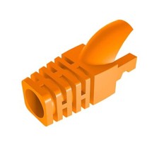 50 Pcs Cat5 Cat5E Cat6 Strain Relief Boot RJ45 Plug Connector Cover Modular N...
