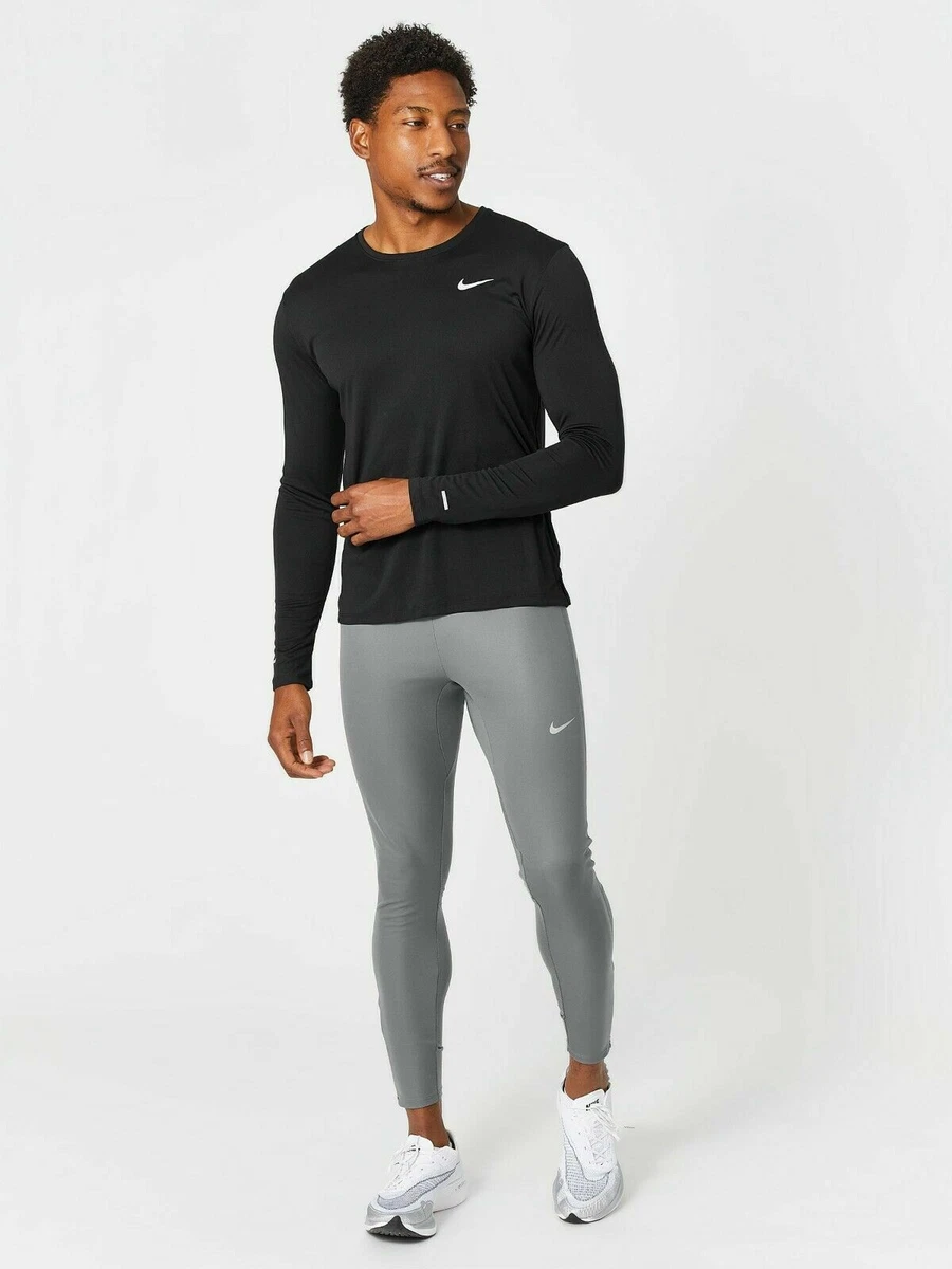 Men's Nike Storm-FIT Phenom Elite Running Tights XL Gray Pants Training Gym