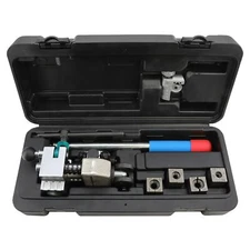 DPTOOL Brake Line Flaring Tool Kit 45 Degree Single Double and Bubble Flares ...