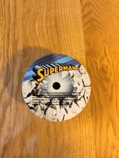 NEW SIMPLICITY SUPERMAN DC COMICS BLACK BLUE 1 INCH 3 YARD GROSGRAIN RIBBON