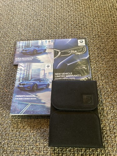 2020 BMW 3 Series 330i 330e M340i Sedan Owners Manual With Case OEM | eBay