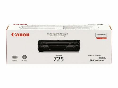Canon 725 Noir Cartouche de Toner (3484B002)