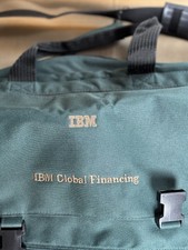 IBM Global Finance Green Brand New Briefcase ...