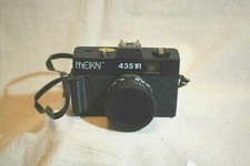 Vintage MEIKAI 435 1R 35mm Camera with 50mm Color Optical Lens Black In Case
