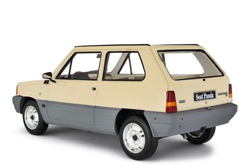 LAUDORACING-MODELS SEAT PANDA 35 1980 - IVORY - 1/18 LM132A1-SE MODEL CAR - Picture 6 of 6