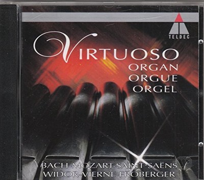 J S BACH WOLFGANG AMADEUS MOZART CARL PHILIPP EMANUEL BACH - Virtuoso Organ - CD