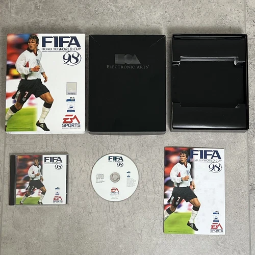 FIFA 98 Road to World Cup | Big Box PC CD-ROM | Win 95 | EA Sports | Boxed | CIB
