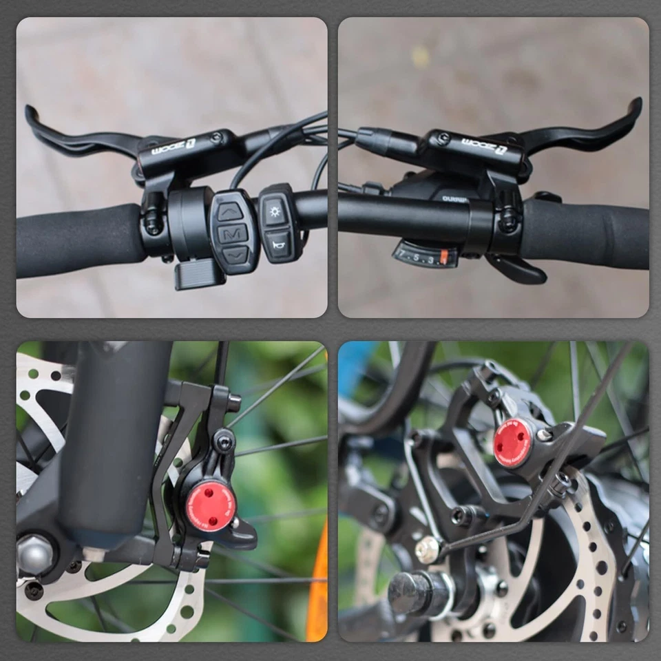 ZOOM HB-875 Hydraulic Disc Brake for Mountain XC Bike MTB Front & Rear Set - image 3 of 4