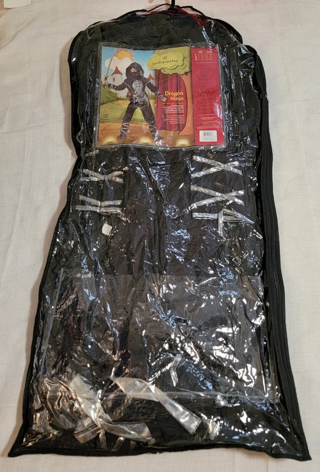 NUEVO Disfraz de Halloween InCharacter Dragon Ninja para niños (niños talla 12) Foto 3 de 4