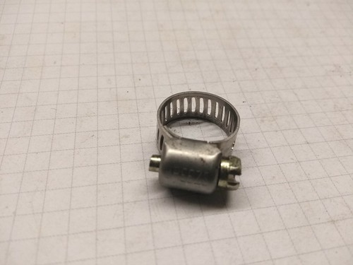 10 to 16 mm hose clamp pack of 10 stainless band Zinc plated screw jubilee clip - Picture 3 of 6